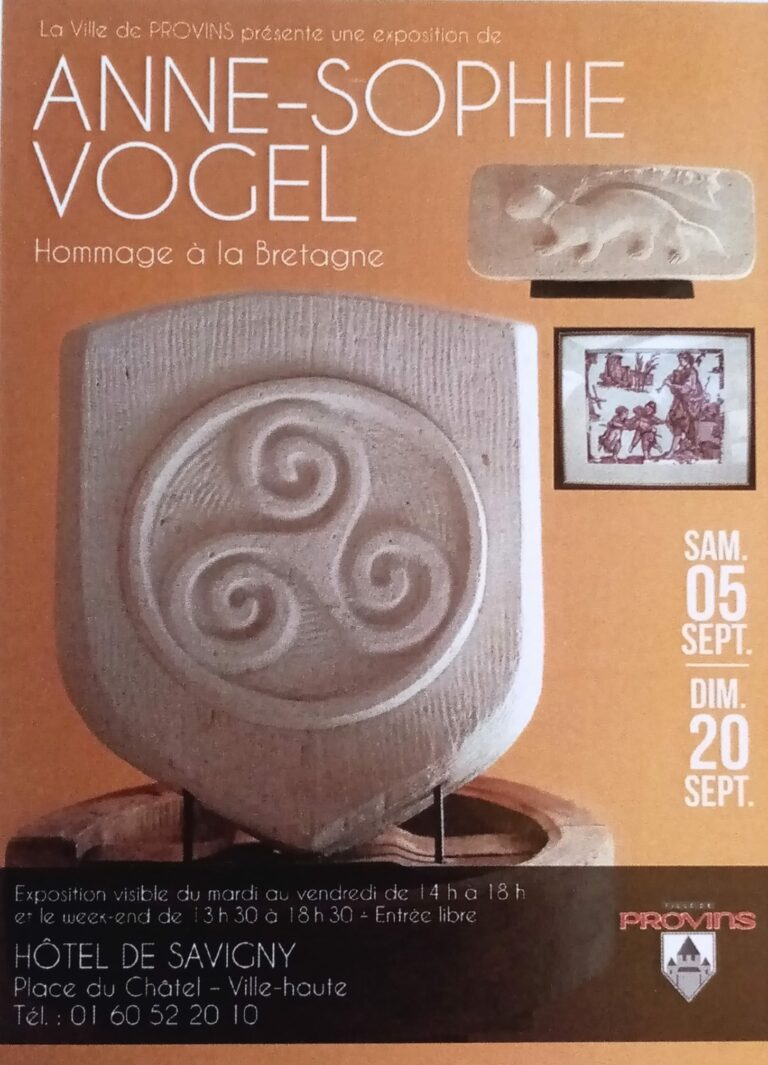 Affiche de expo de l'Hommage à la Bretagne