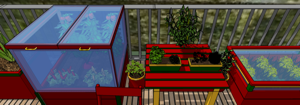 Terrasse dominant la cuisine 13