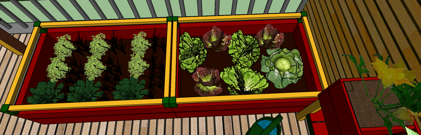 Terrasse dominant la cuisine 7