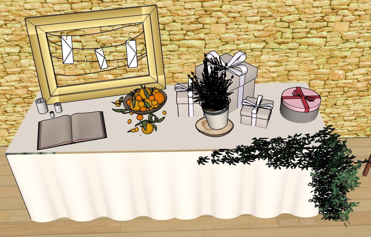 Table à Cadeaux