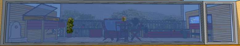 Terrasse dominant la cuisine 9