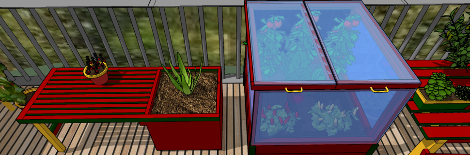 Terrasse dominant la cuisine 13