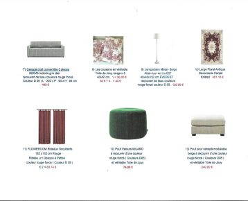 Planche d'échantillonnage 2