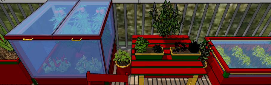 Terrasse dominant la cuisine 13