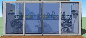 Plan balcon de la chambre parentale 1