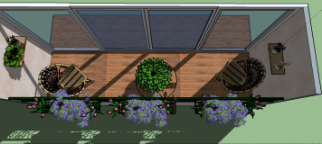 Plan balcon de la chambre parentale 3